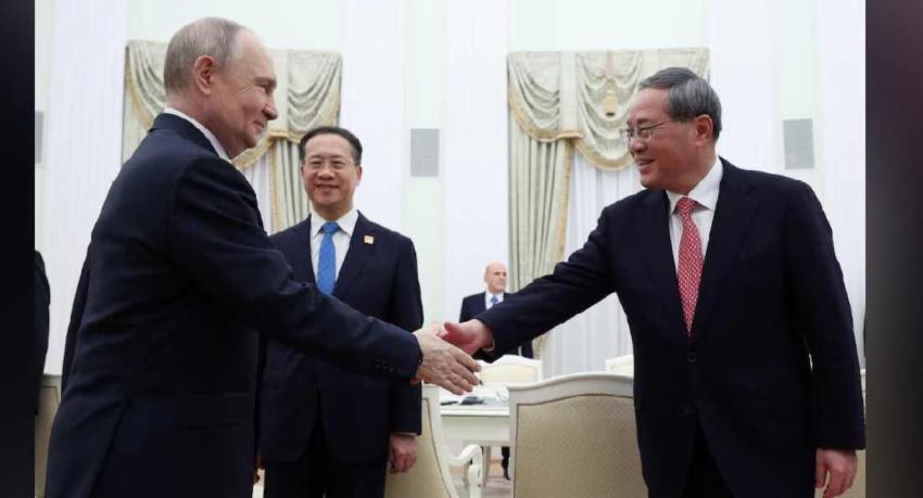 චීන අගමැති හා රුසියා ජනපති අතර හමුවක්